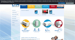 Desktop Screenshot of ltm-ulm.de